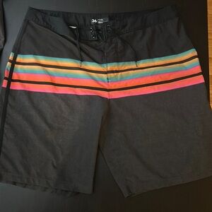 Hurley board shorts. 36.